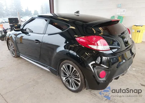 2016 Hyundai Veloster Turbo from USA, damaged, VIN KMHTC6AE0GU283371